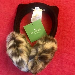 Women’s Faux Leopard Earmuffs w/ Cat Ears